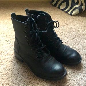 Black Combat Boots